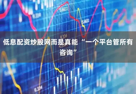 低息配资炒股网而是真能 “一个平台管所有咨询”